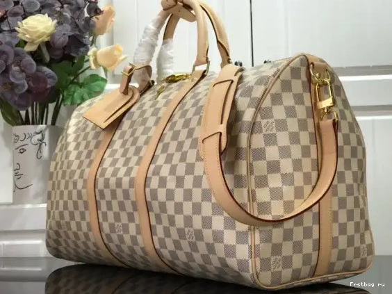 Frstbag ru BANDOULIÈRE VUITTON 50 KEEPALL LOUIS 0529